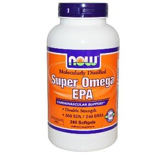 Super EPA  (240 softgels 1200  mg) NOW Foods